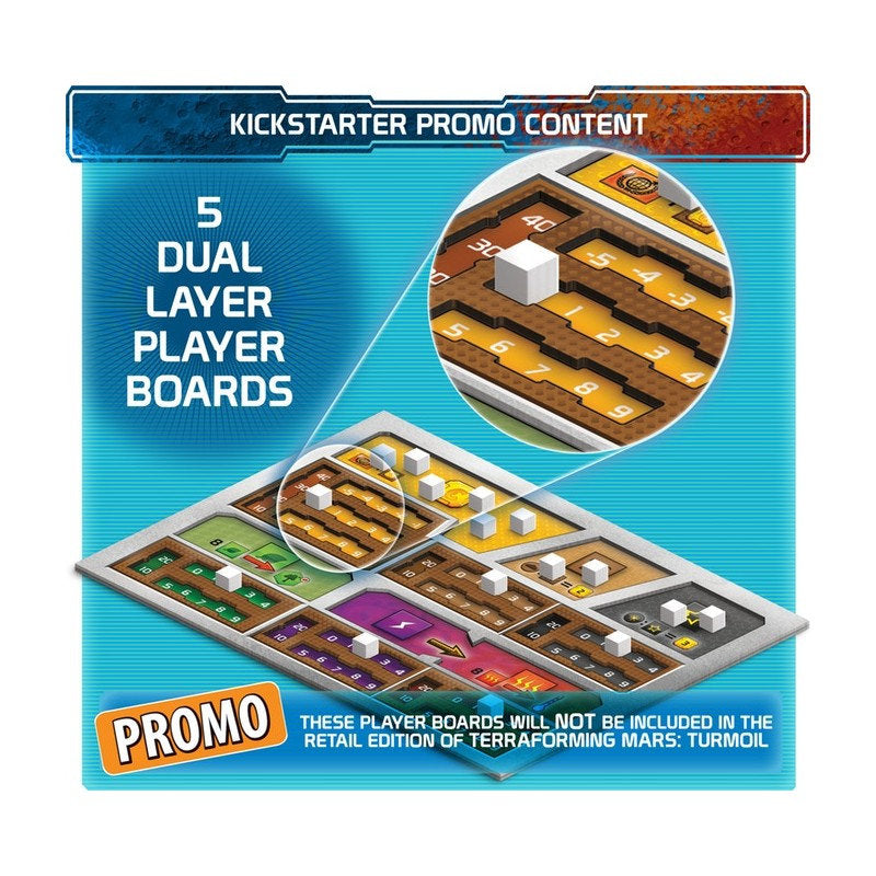 terraforming mars player boards set of 5